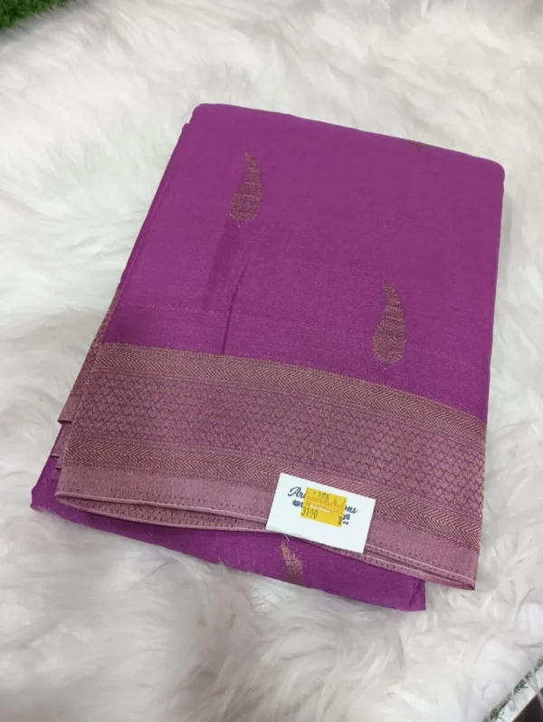 GEORGETTE SAREE RICH PALLU WITH BUTTA STYLE BOUSE